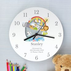 Personalised Noahs Ark Clock