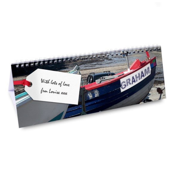 Boats Desk Calendar | SpecialMoment.co.uk