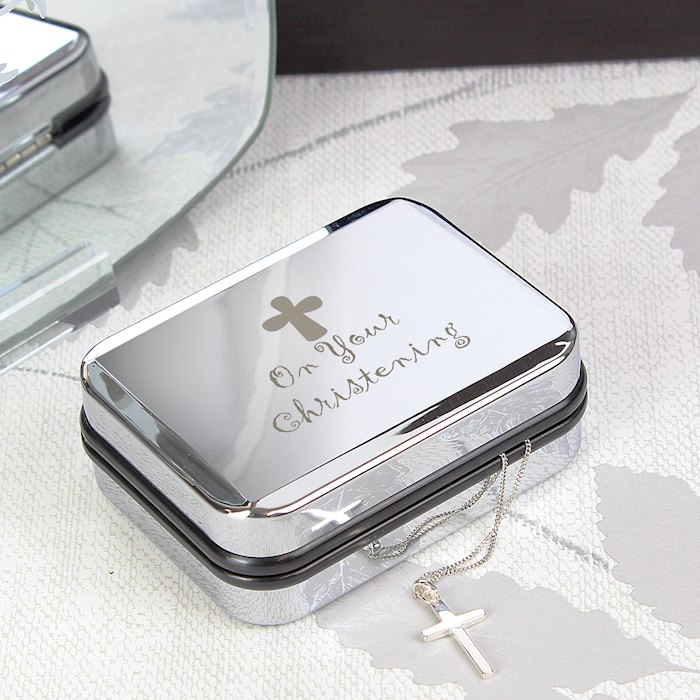 Sterling Silver Bracelet Personalised Baby Identity Christening Gift -  Ladybird | eBay