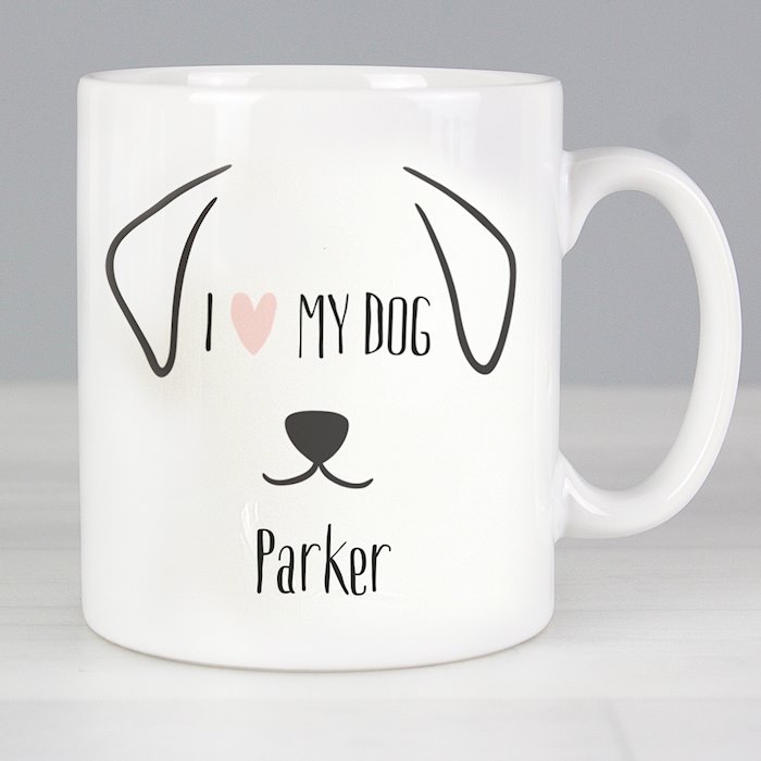 Personalised Dog Features Mug