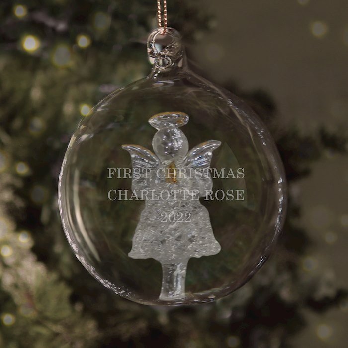 dad memorial christmas bauble