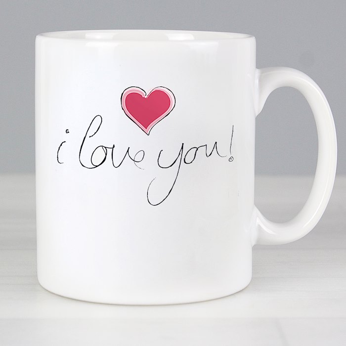 Personalised I Love You Mug | SpecialMoment.co.uk