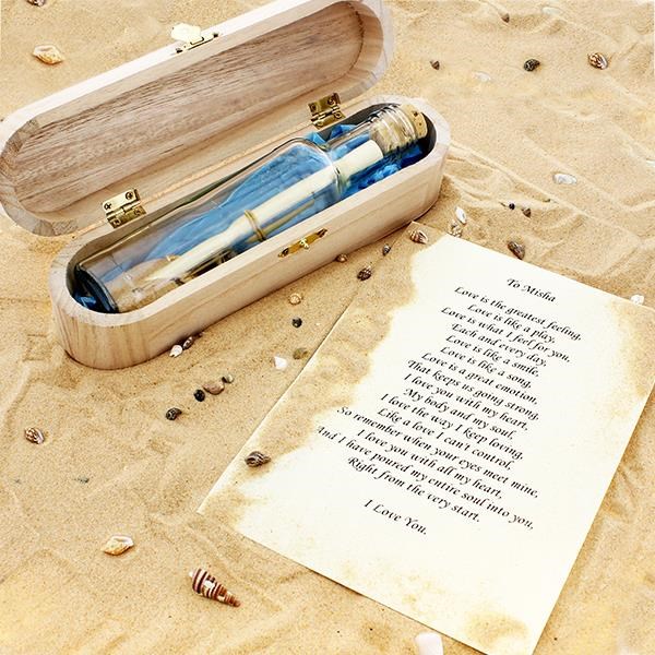 Personalised Message in a Bottle