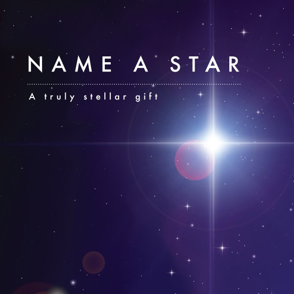 Personalised Name a Star Gift Set