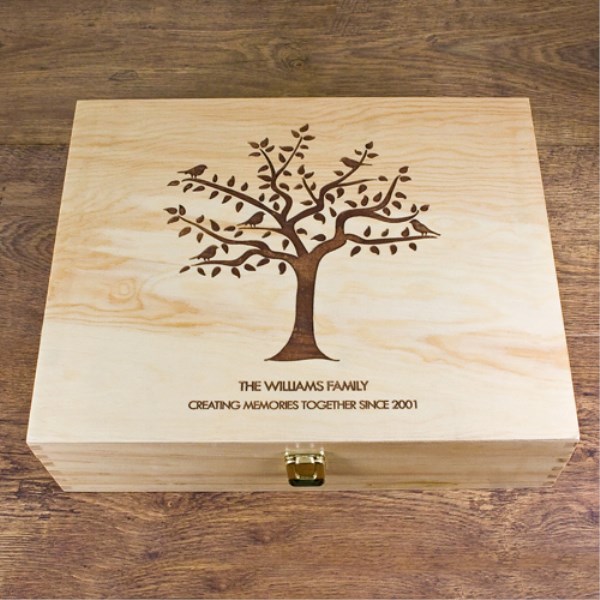 Our Family Tree Memory Box | SpecialMoment.co.uk