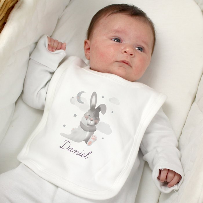 Personalised Baby Bunny Bib