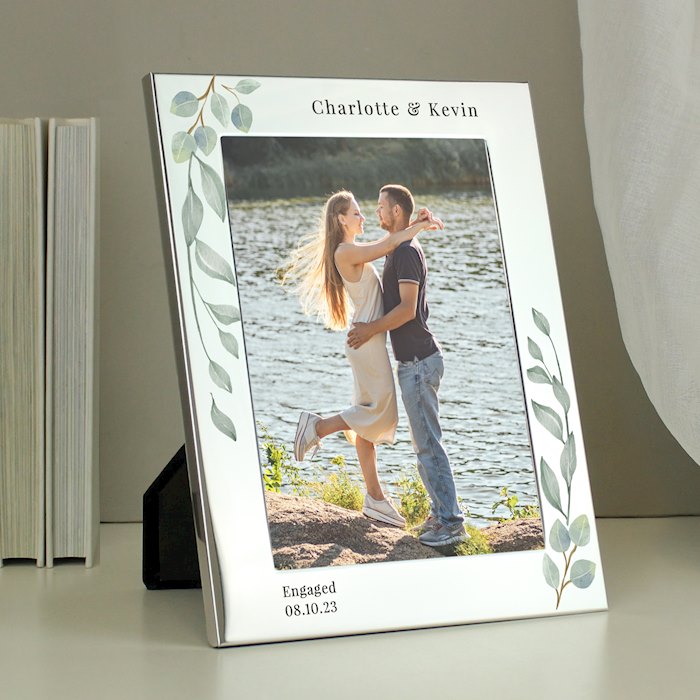 Personalised Botanical 5x7 Photo Frame | SpecialMoment.co.uk