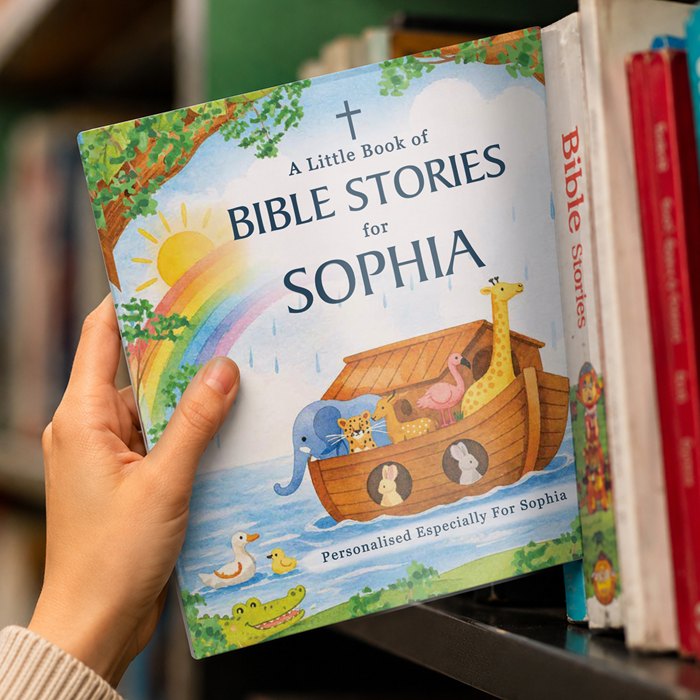 Personalised Childrens Bible Stories Book