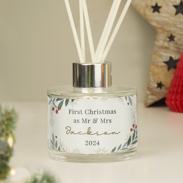 Personalised Christmas Foliage Diffuser