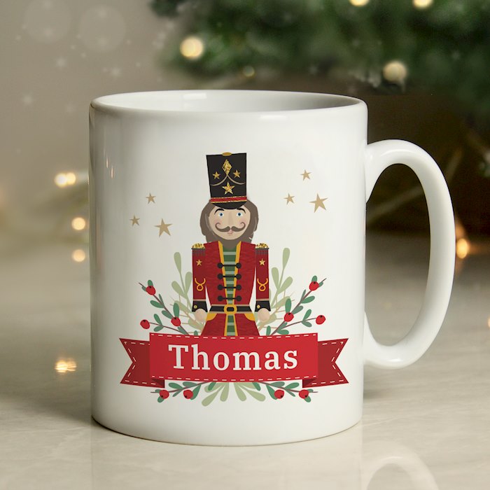 Personalised Christmas Nutcracker Mug