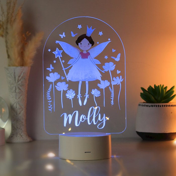 Personalised Fairy Princess LED Colour Changing Light | SpecialMoment.co.uk