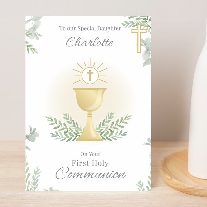 Personalised First Holy Communion Card | SpecialMoment.co.uk