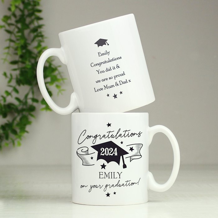 Personalised Graduation Scroll Mug