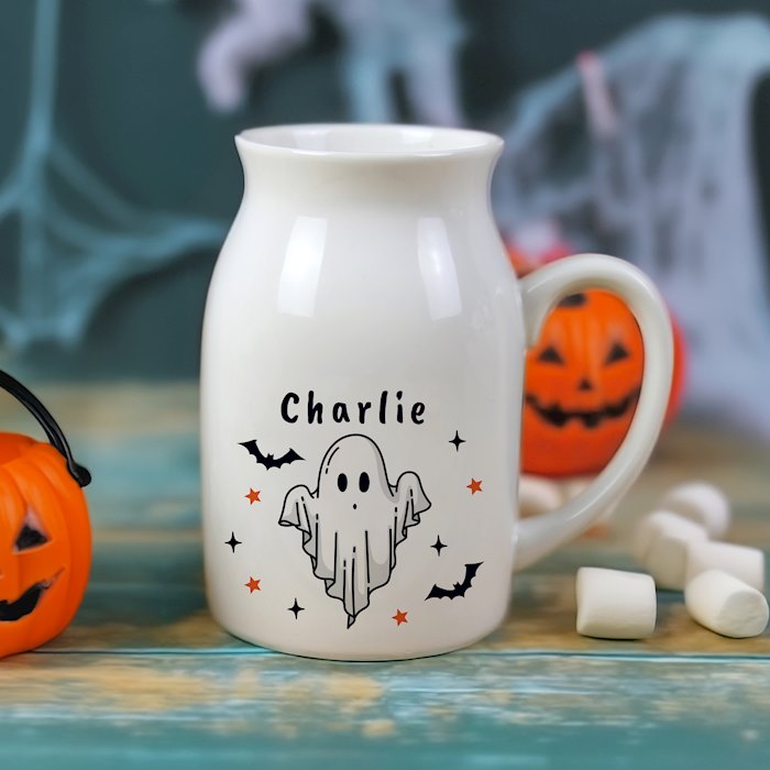 Personalised Halloween Ghost Jug