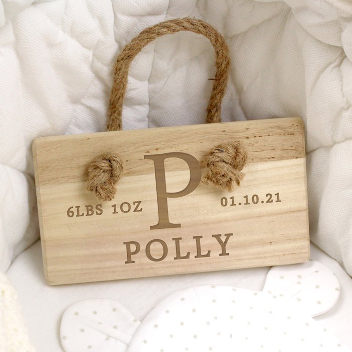 Personalised Initial Wooden Sign
