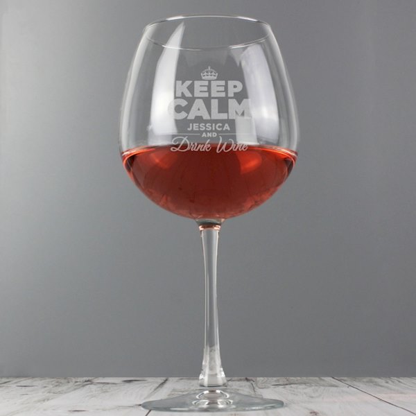 Keep Calm Bottle Of Wine Glass Specialmoment Co Uk