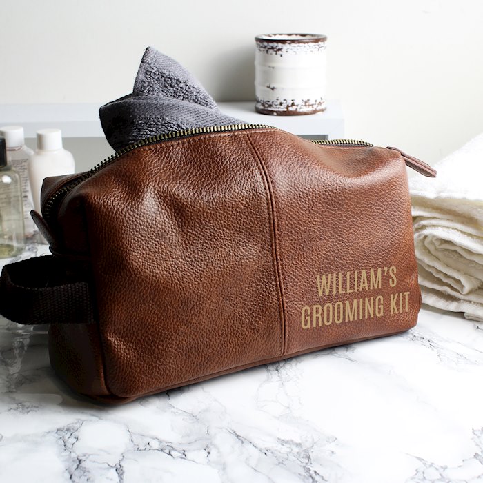 Personalised grooming 2024 bag