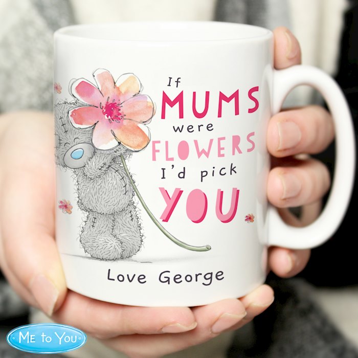 Personalised Me To You If...Were Flowers Mug