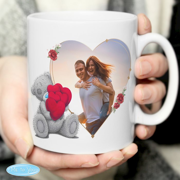 Personalised Me To You Valentines Photo Upload Mug
