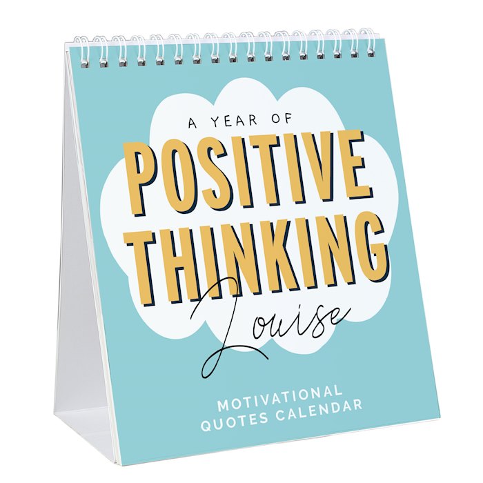 Personalised Motivational Quotes Desk Calendar | SpecialMoment.co.uk