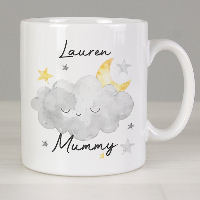 Personalised Mummy Cloud Mug