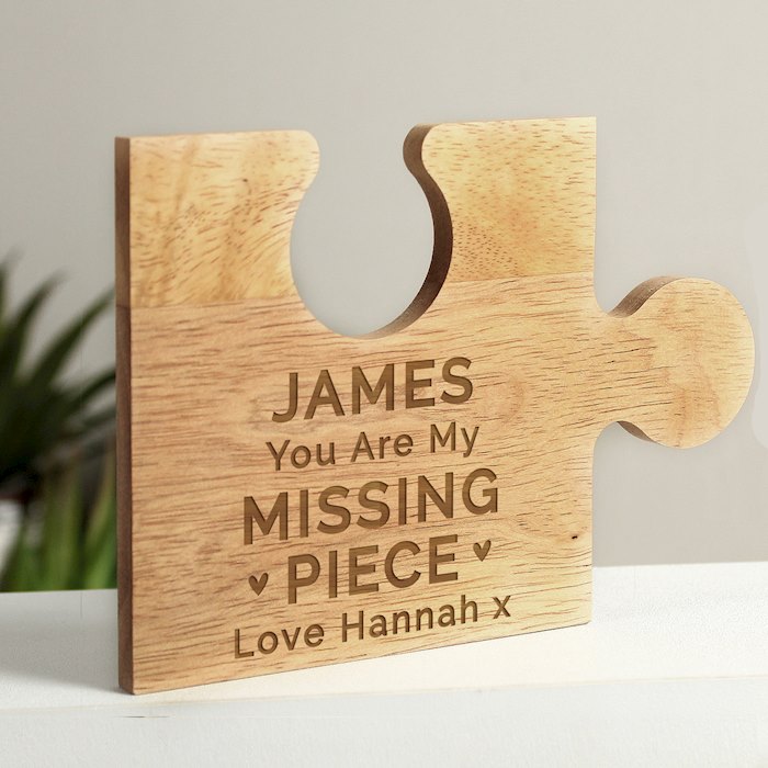 Personalised My Missing Piece Jigsaw Piece