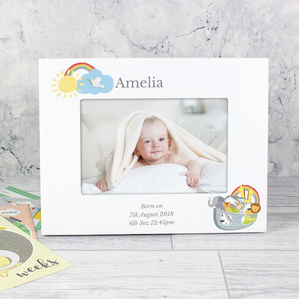 white 6x4 photo frame