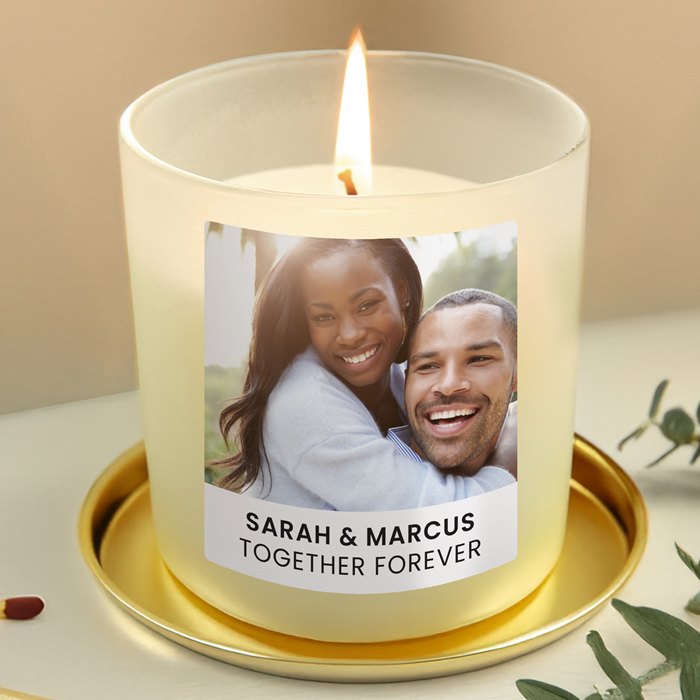 Personalised Photo Upload Candle Jar