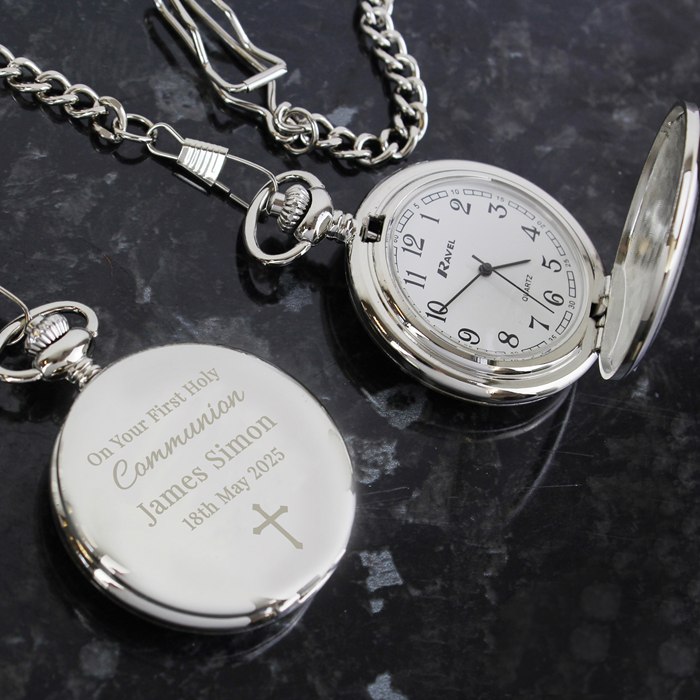 Personalised Religious Pocket Watch