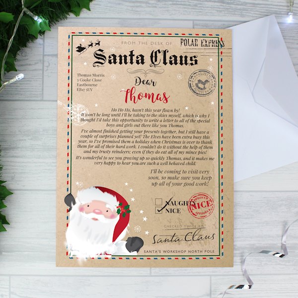 Personalised Santa Claus Letter