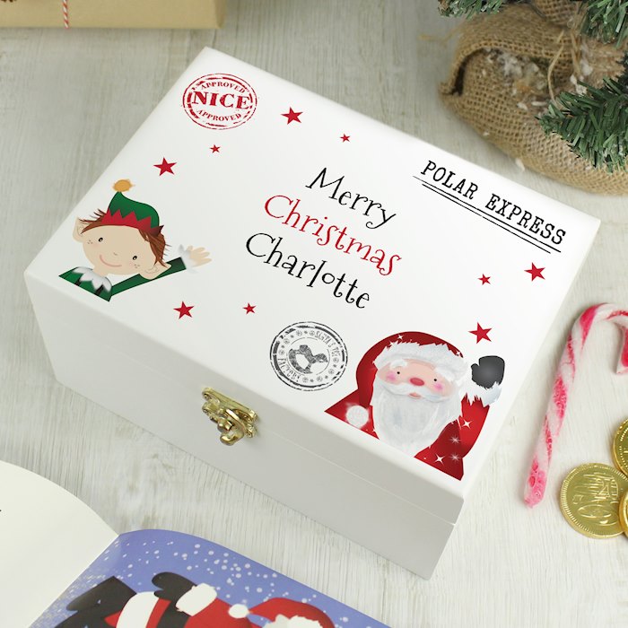 Personalised Small Christmas Eve Box