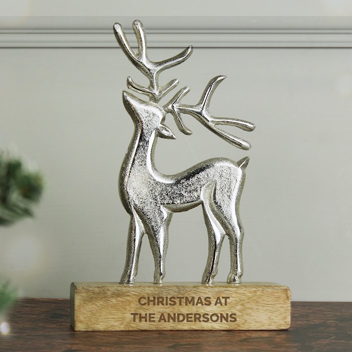 Personalised Stag Ornament