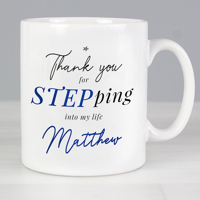 Personalised Step Dad Mug