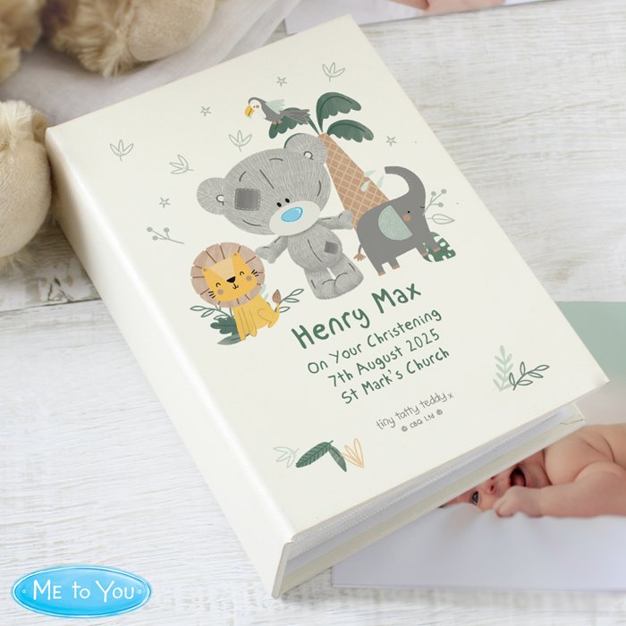 Personalised Tiny Tatty Teddy Jungle Animals 6x4 Photo Album