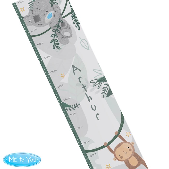 Personalised Tiny Tatty Teddy Wild One Height Chart | SpecialMoment.co.uk