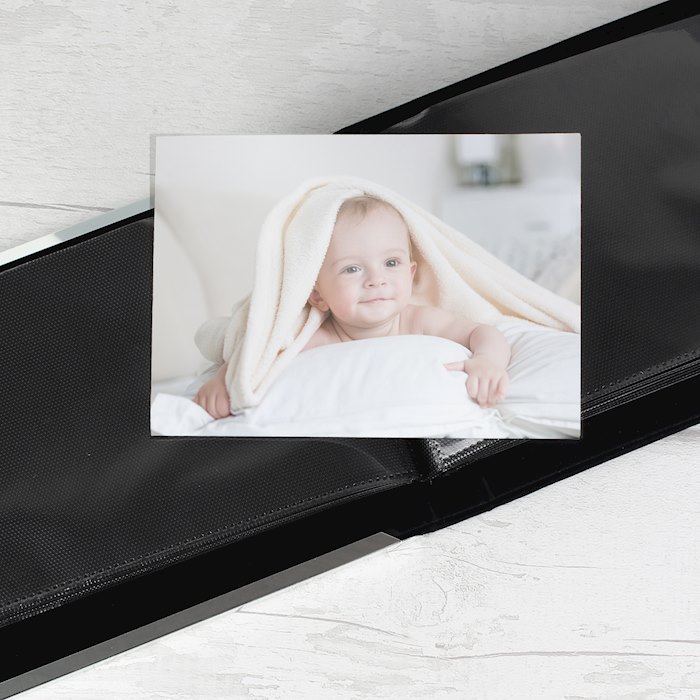 Personalised Rainbow 6x4 Photo Album with Sleeves