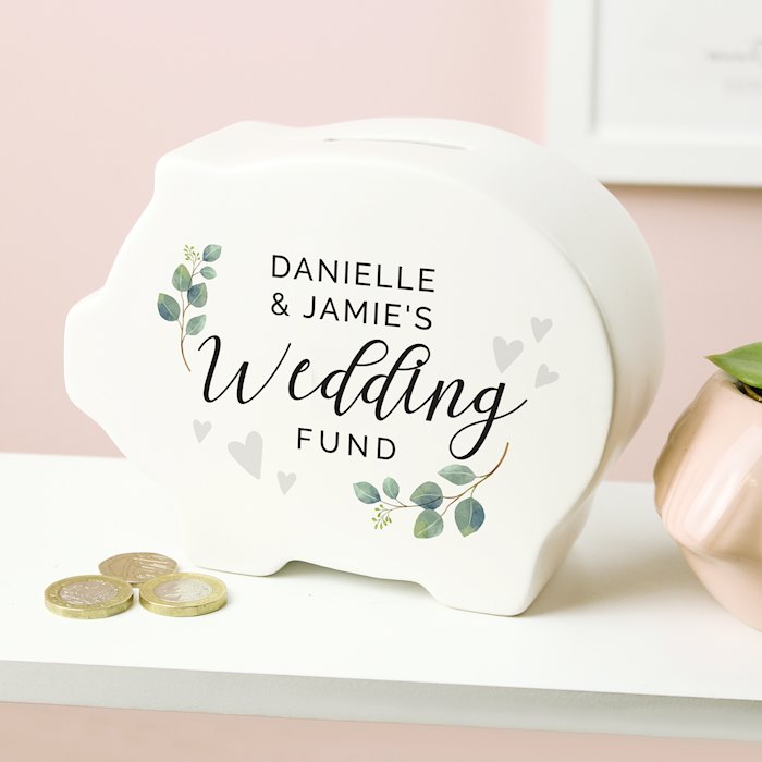 Personalised Wedding Piggy Bank