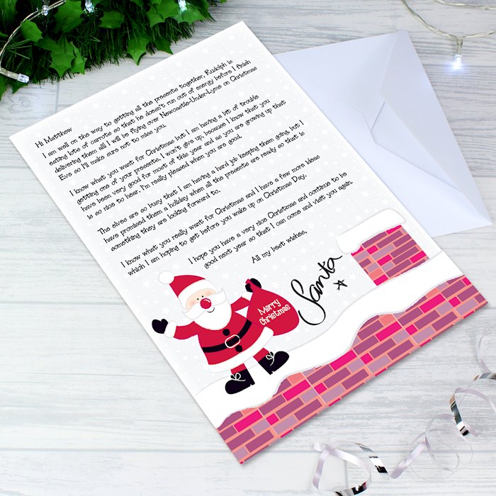 Rooftop Santa Letter | SpecialMoment.co.uk