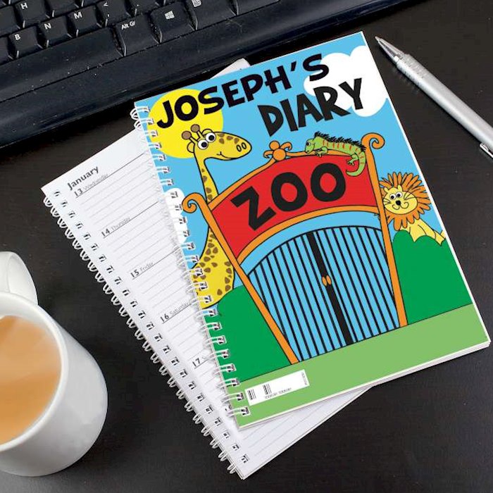 Zoo A5 Diary SpecialMoment.co.uk