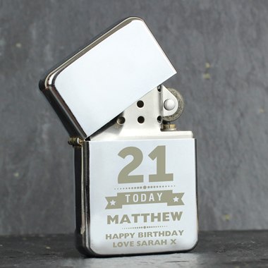 Personalised Birthday Star Lighter