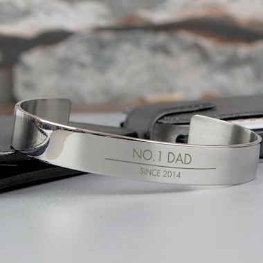 Personalised Classic Stainless Steel Bangle