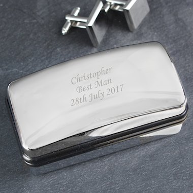 Personalised Cufflink Box