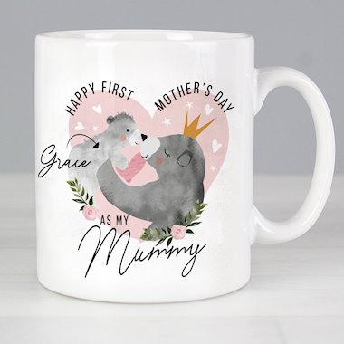 Personalised 1st Mothers Day Mama Bear Mug
