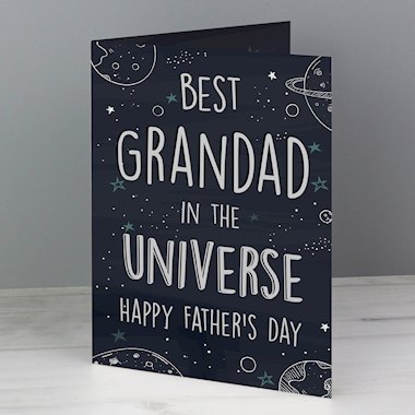 Personalised Best... In The Universe Card