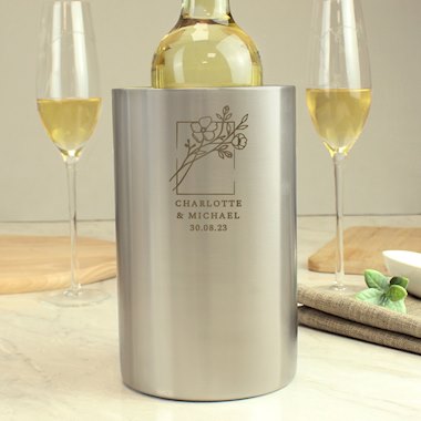 Personalised Botanical Wine Cooler
