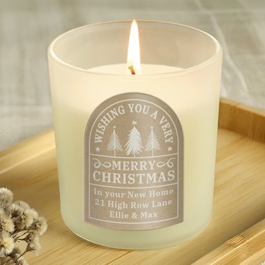 Personalised Christmas Candle Jar (New for Xmas 2025)
