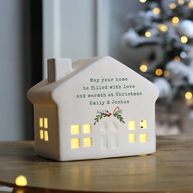 Personalised Christmas LED House