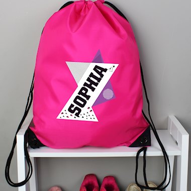 Personalised Dance Pink Kit Bag