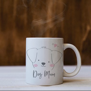 Personalised Dog Mum Mug
