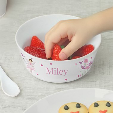 Personalised Fairy Princess Bowl